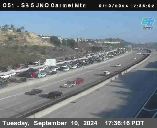 SB 5 at Carmel Mountain Rd.