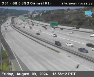 SB 5 at Carmel Mountain Rd.