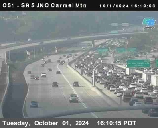 SB 5 at Carmel Mountain Rd.