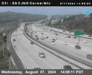 SB 5 at Carmel Mountain Rd.