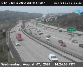 SB 5 at Carmel Mountain Rd.