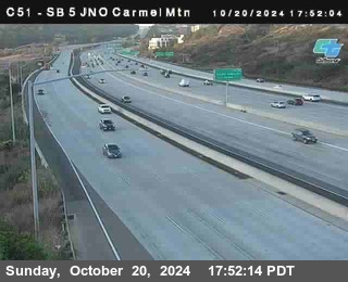 SB 5 at Carmel Mountain Rd.