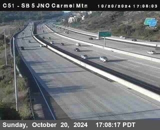 SB 5 at Carmel Mountain Rd.