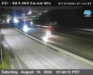 SB 5 at Carmel Mountain Rd.