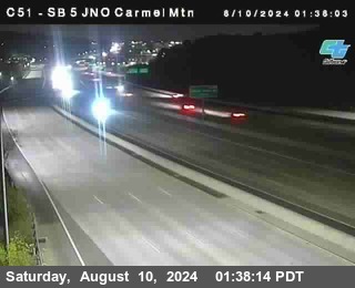 SB 5 at Carmel Mountain Rd.