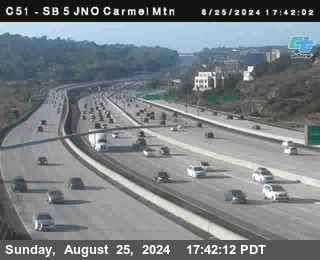 SB 5 at Carmel Mountain Rd.