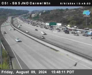 SB 5 at Carmel Mountain Rd.