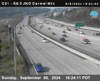 SB 5 at Carmel Mountain Rd.