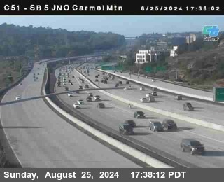 SB 5 at Carmel Mountain Rd.