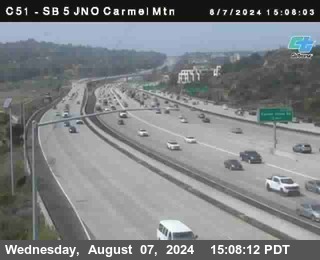 SB 5 at Carmel Mountain Rd.