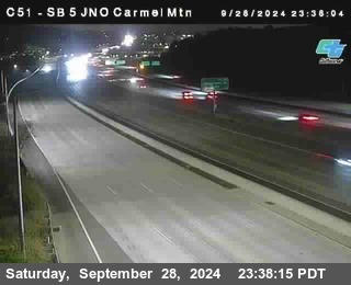 SB 5 at Carmel Mountain Rd.