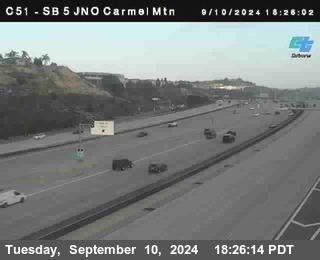 SB 5 at Carmel Mountain Rd.