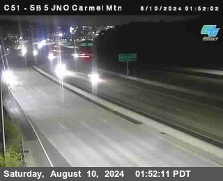 SB 5 at Carmel Mountain Rd.