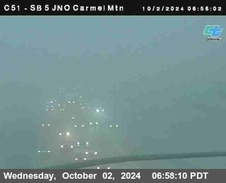 SB 5 at Carmel Mountain Rd.