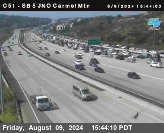 SB 5 at Carmel Mountain Rd.