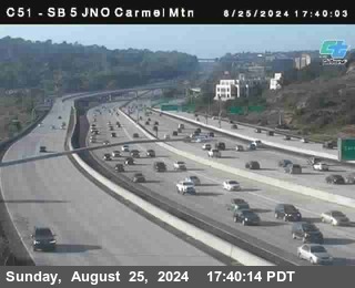 SB 5 at Carmel Mountain Rd.