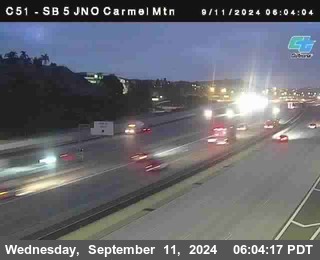 SB 5 at Carmel Mountain Rd.