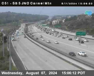 SB 5 at Carmel Mountain Rd.