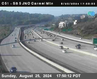 SB 5 at Carmel Mountain Rd.