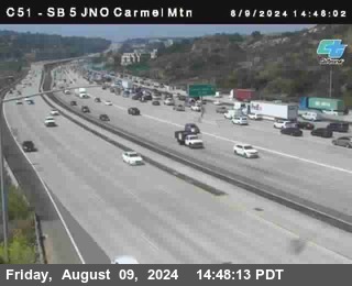 SB 5 at Carmel Mountain Rd.