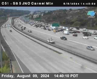 SB 5 at Carmel Mountain Rd.