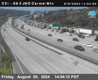 SB 5 at Carmel Mountain Rd.