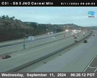 SB 5 at Carmel Mountain Rd.