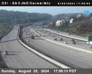 SB 5 at Carmel Mountain Rd.