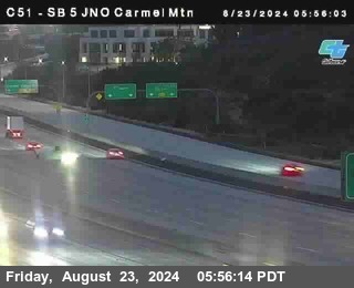 SB 5 at Carmel Mountain Rd.