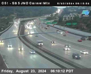 SB 5 at Carmel Mountain Rd.