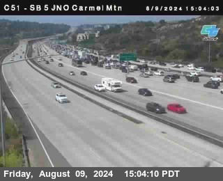 SB 5 at Carmel Mountain Rd.