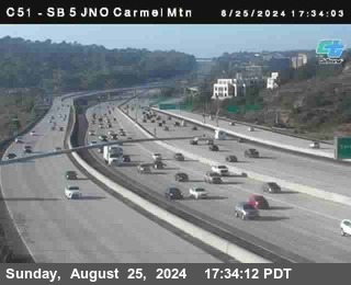 SB 5 at Carmel Mountain Rd.