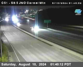 SB 5 at Carmel Mountain Rd.