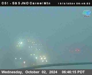 SB 5 at Carmel Mountain Rd.