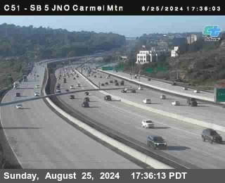 SB 5 at Carmel Mountain Rd.