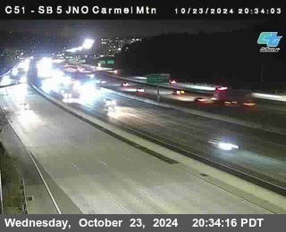 SB 5 at Carmel Mountain Rd.