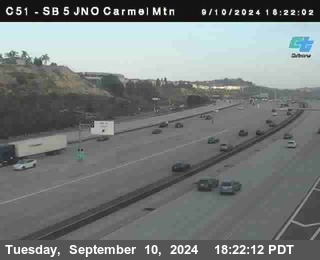 SB 5 at Carmel Mountain Rd.