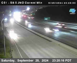 SB 5 at Carmel Mountain Rd.