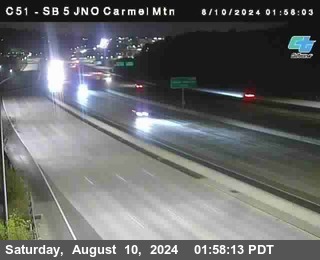 SB 5 at Carmel Mountain Rd.