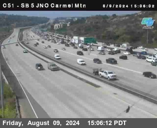 SB 5 at Carmel Mountain Rd.