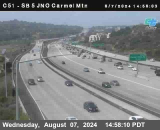 SB 5 at Carmel Mountain Rd.