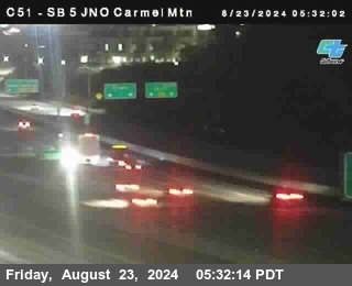 SB 5 at Carmel Mountain Rd.