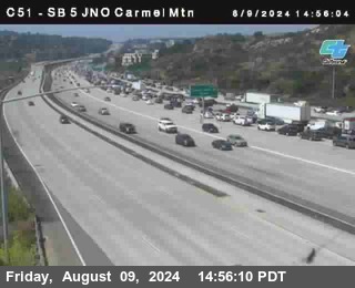 SB 5 at Carmel Mountain Rd.