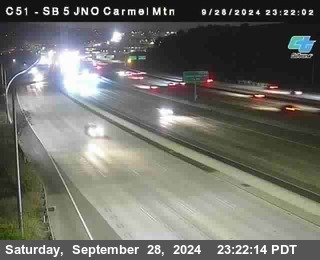 SB 5 at Carmel Mountain Rd.