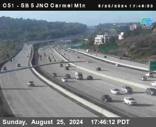 SB 5 at Carmel Mountain Rd.