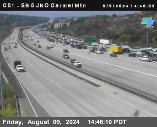 SB 5 at Carmel Mountain Rd.