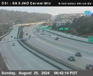 SB 5 at Carmel Mountain Rd.