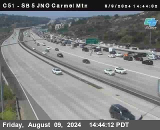 SB 5 at Carmel Mountain Rd.