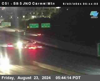 SB 5 at Carmel Mountain Rd.