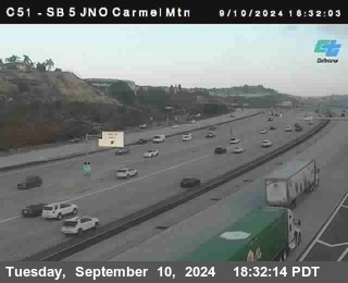 SB 5 at Carmel Mountain Rd.